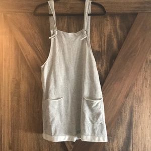 Out from under overalls